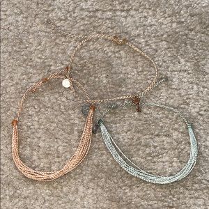 Lot of 3 Puravida Bracelets